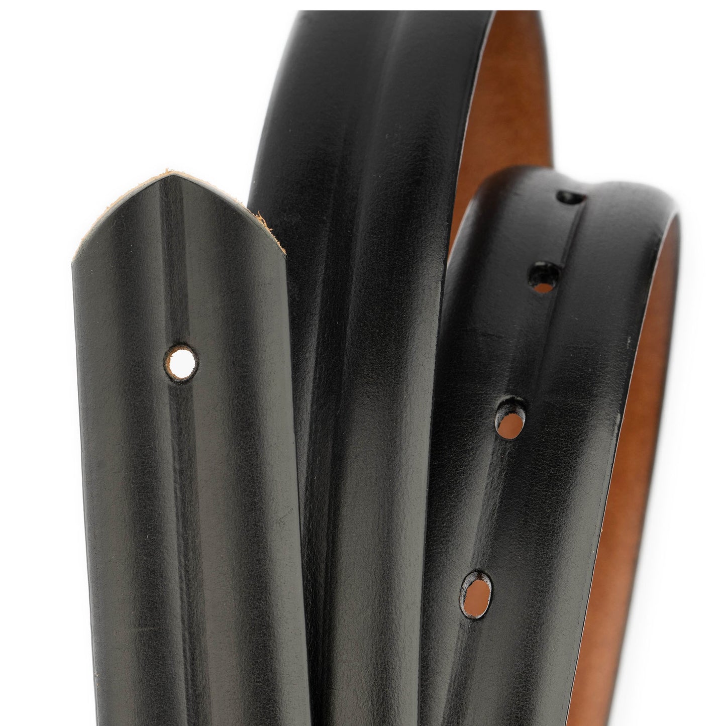 Unique Leather Strap For Belt Mens Premade Hole For Ferragamo Buckles