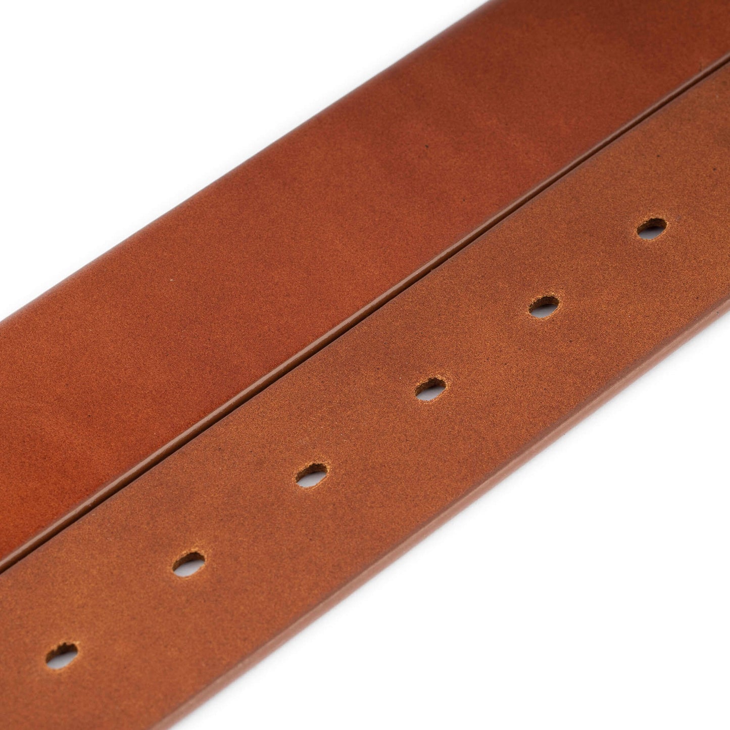 Mens Wide Thick Brown Cognac Leather Belt Strap For Montblanc Buckle Replacement