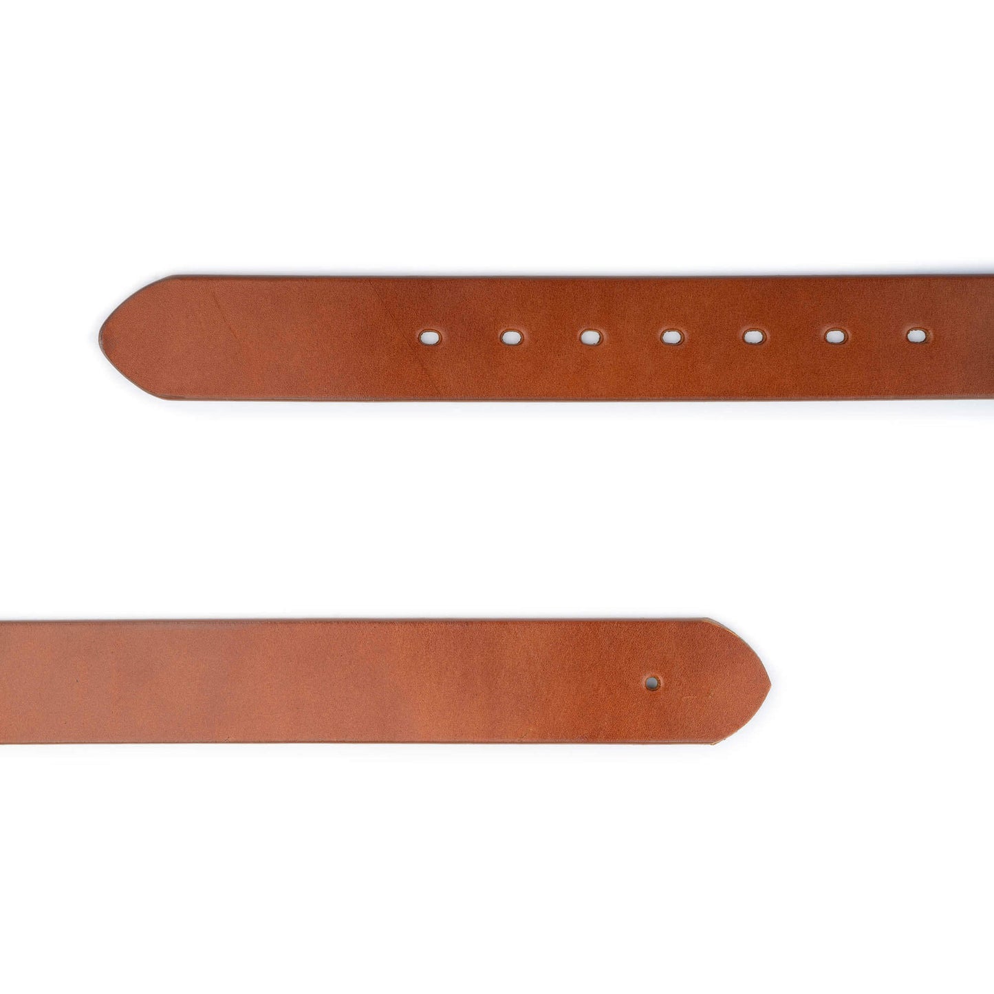 Mens Wide Thick Brown Cognac Leather Belt Strap For Ferragamo Buckle Replacement