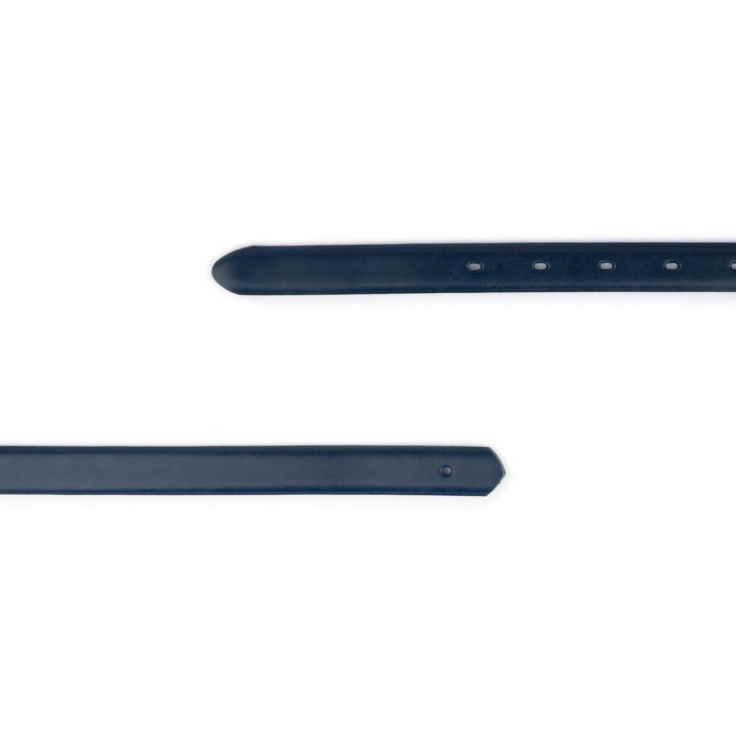Womens Navy Blue Belt Strap Leather For Ferragamo Buckle Replacement