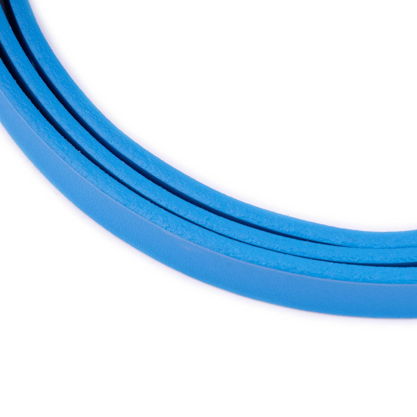 1.5 cm Azure Blue Belt Strap Replacement For Ferragamo Buckles Womens Real Leather