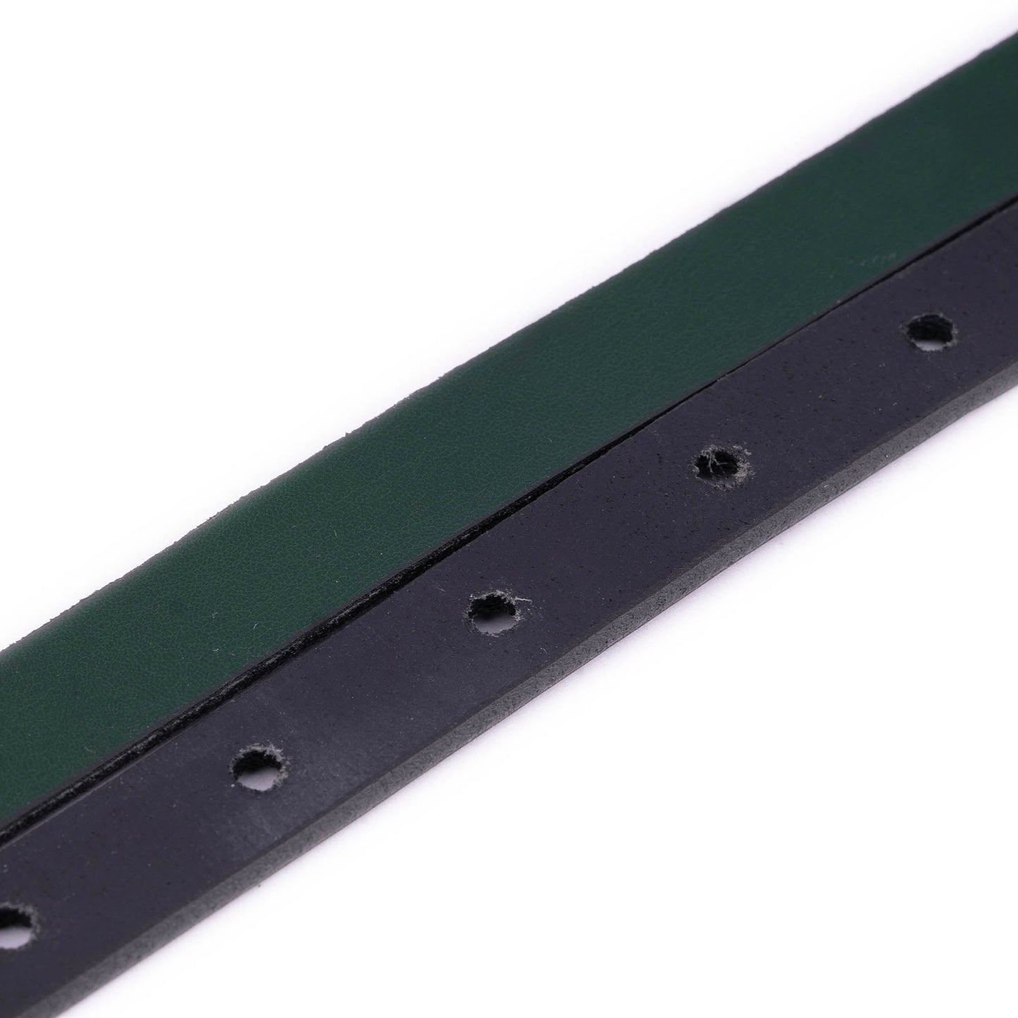 1.5 cm Forest Green Belt Strap For YSL Buckles Womens Replacement Leather