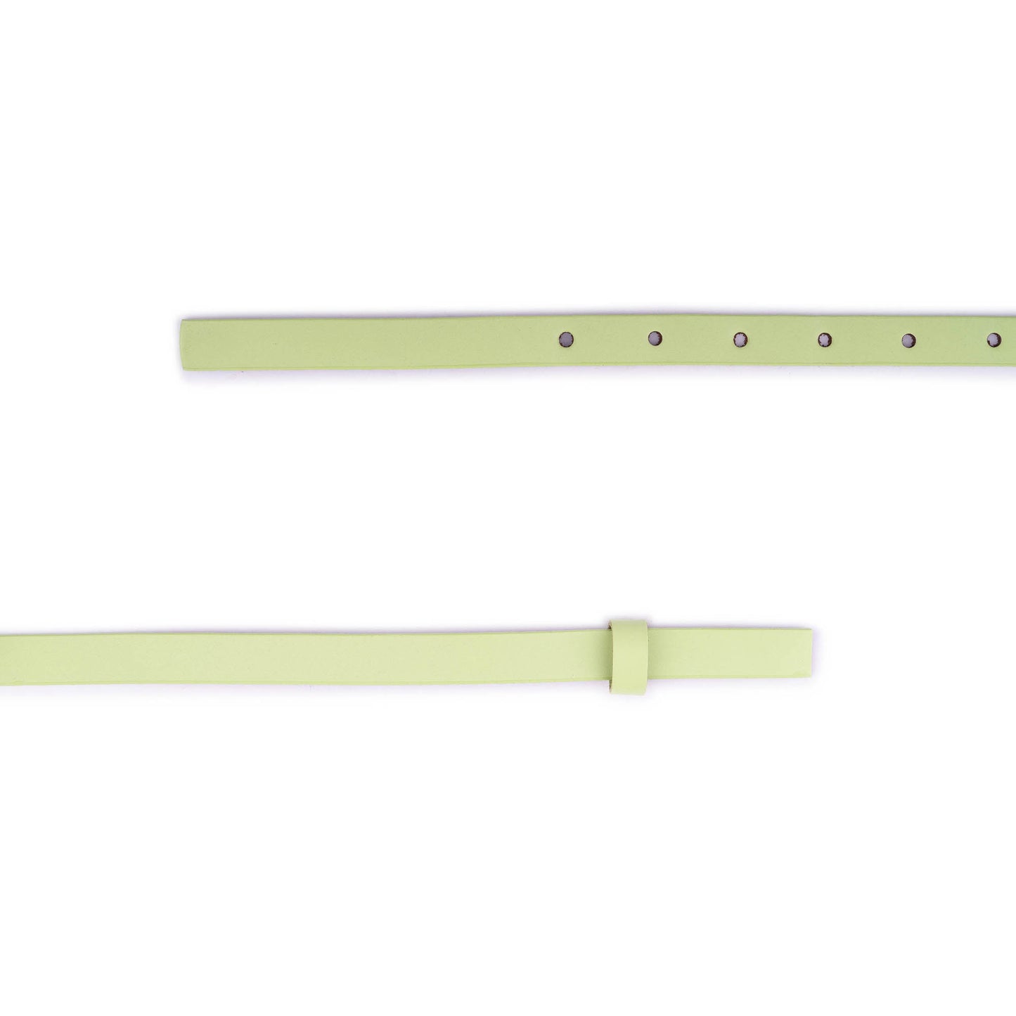 1.5 cm Light Green Belt Strap For YSL Buckles Womens 1.5 cm Replacement Leather