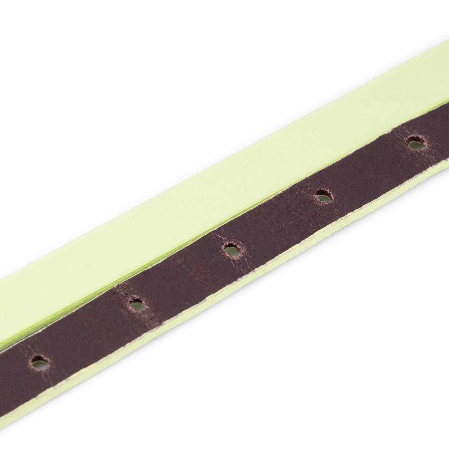 1.5 cm Light Green Belt Strap For Ferragamo Buckles Womens 1.5 cm Replacement Leather