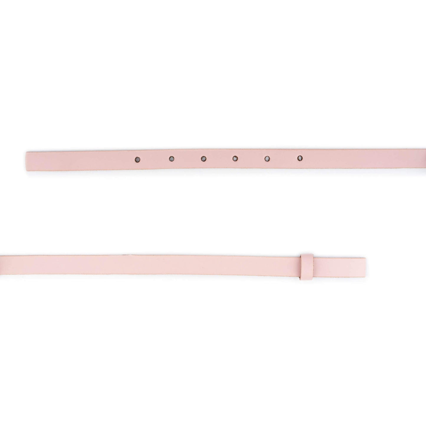 1.5 cm Pink Leather Belt Strap For Versace Buckles Womens Replacement