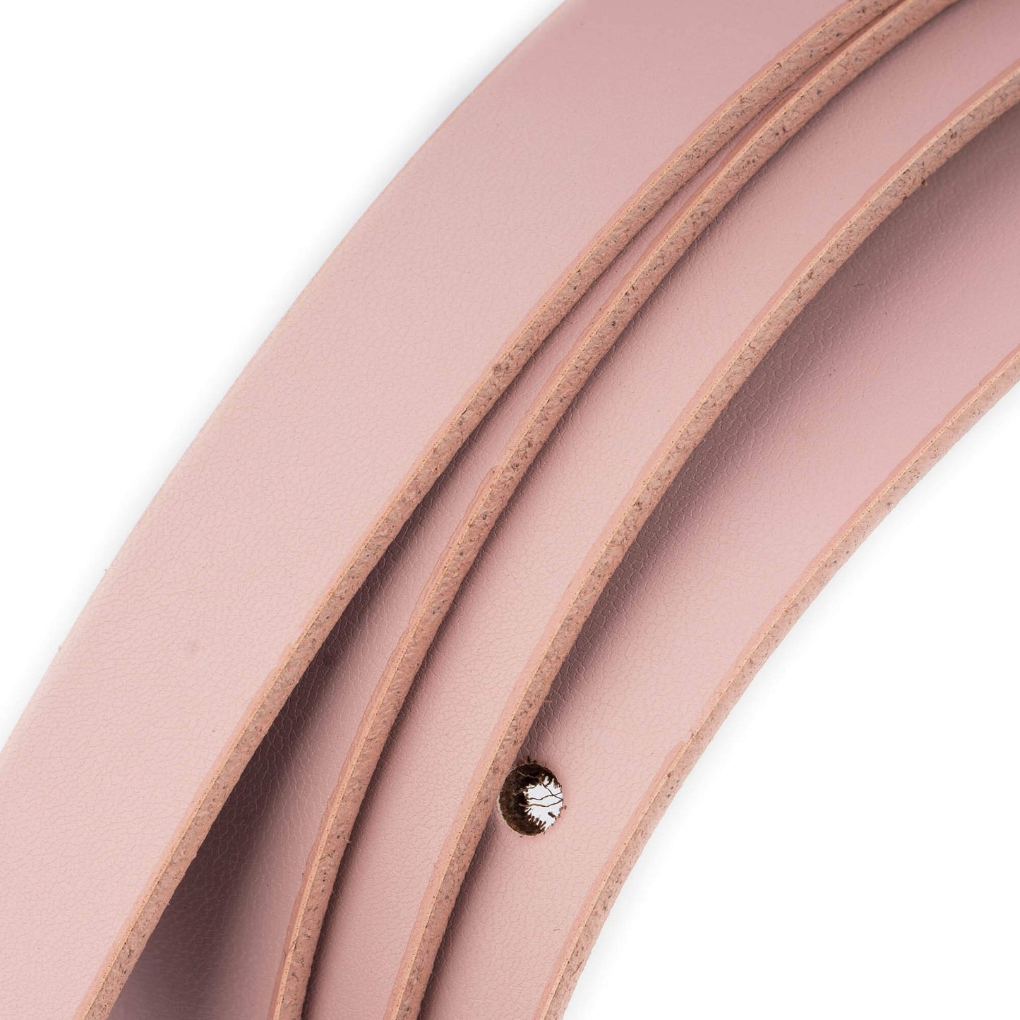 1.5 cm Pink Leather Belt Strap For YSL Buckles Womens Replacement
