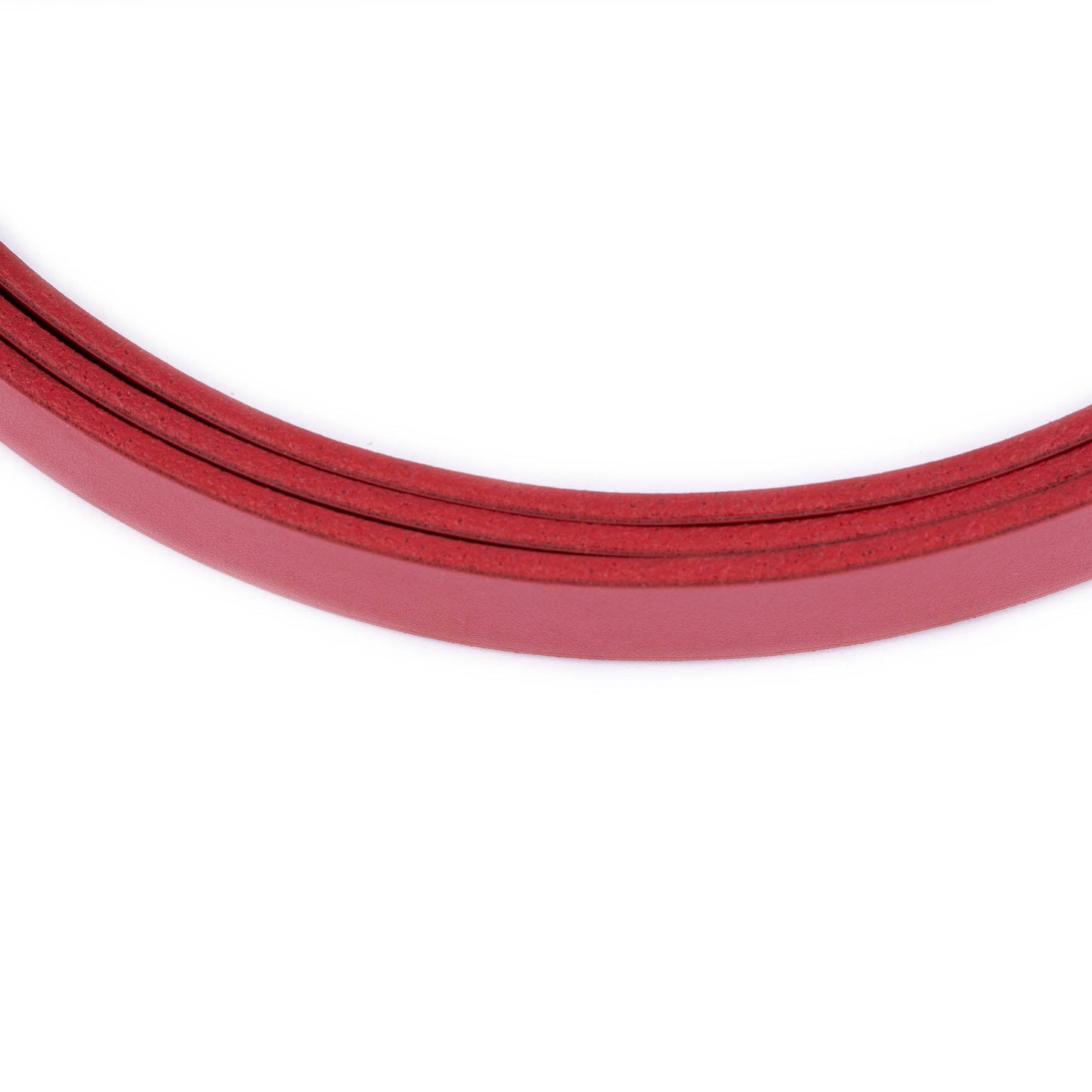 1.5 cm Red Belt Strap For Loewe Buckles Womens Replacement Real Leather