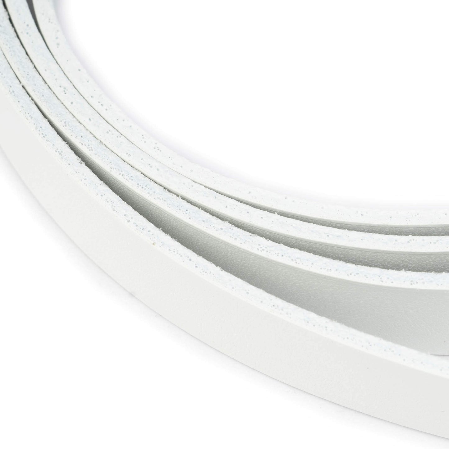 1.5 cm White Leather Belt Strap For Versace Buckles Womens Replacement