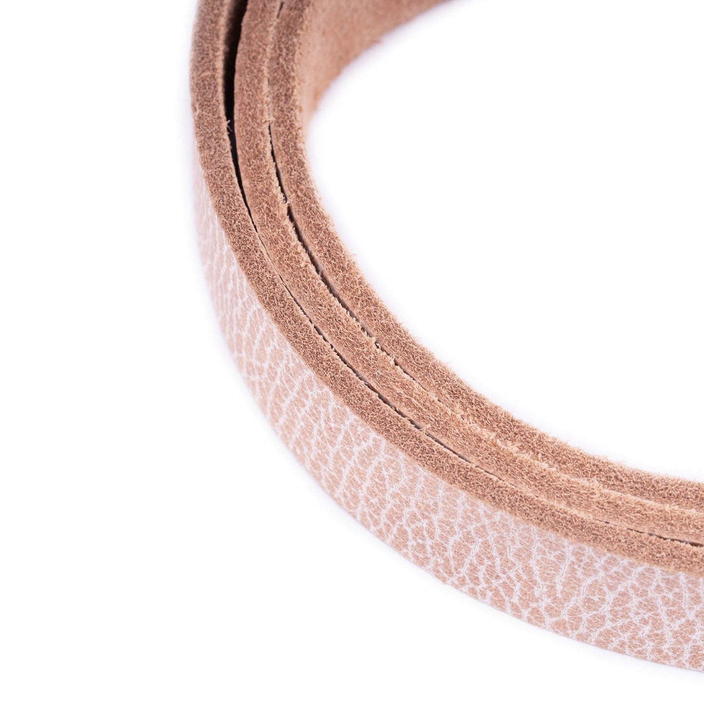 2.5 cm Beige Designer Leather Belt Strap For Dunhill Buckles Womens Replacement