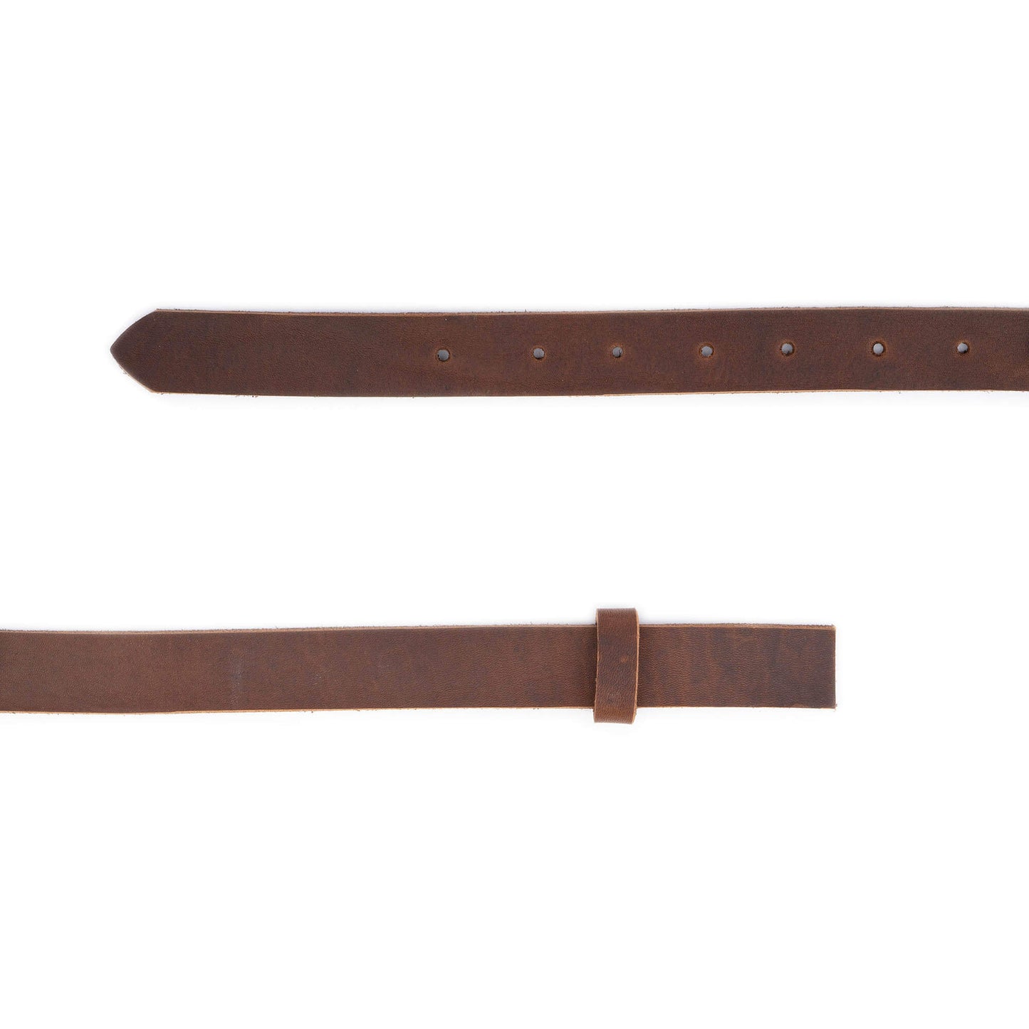 2.5 cm Brown Soft Leather Belt Strap For Versace Buckles Replacement