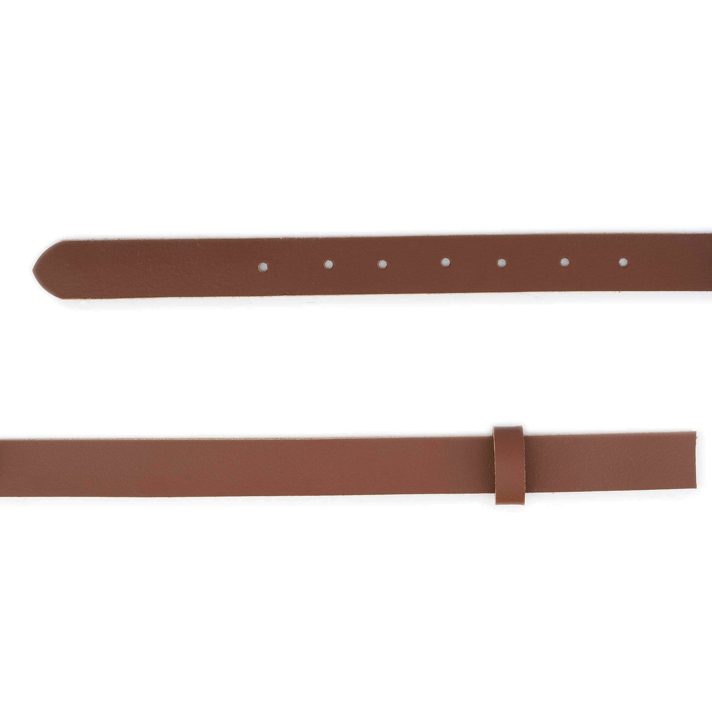 2.5 cm Brown Tan Leather Belt Strap For Versace Buckles Replacement