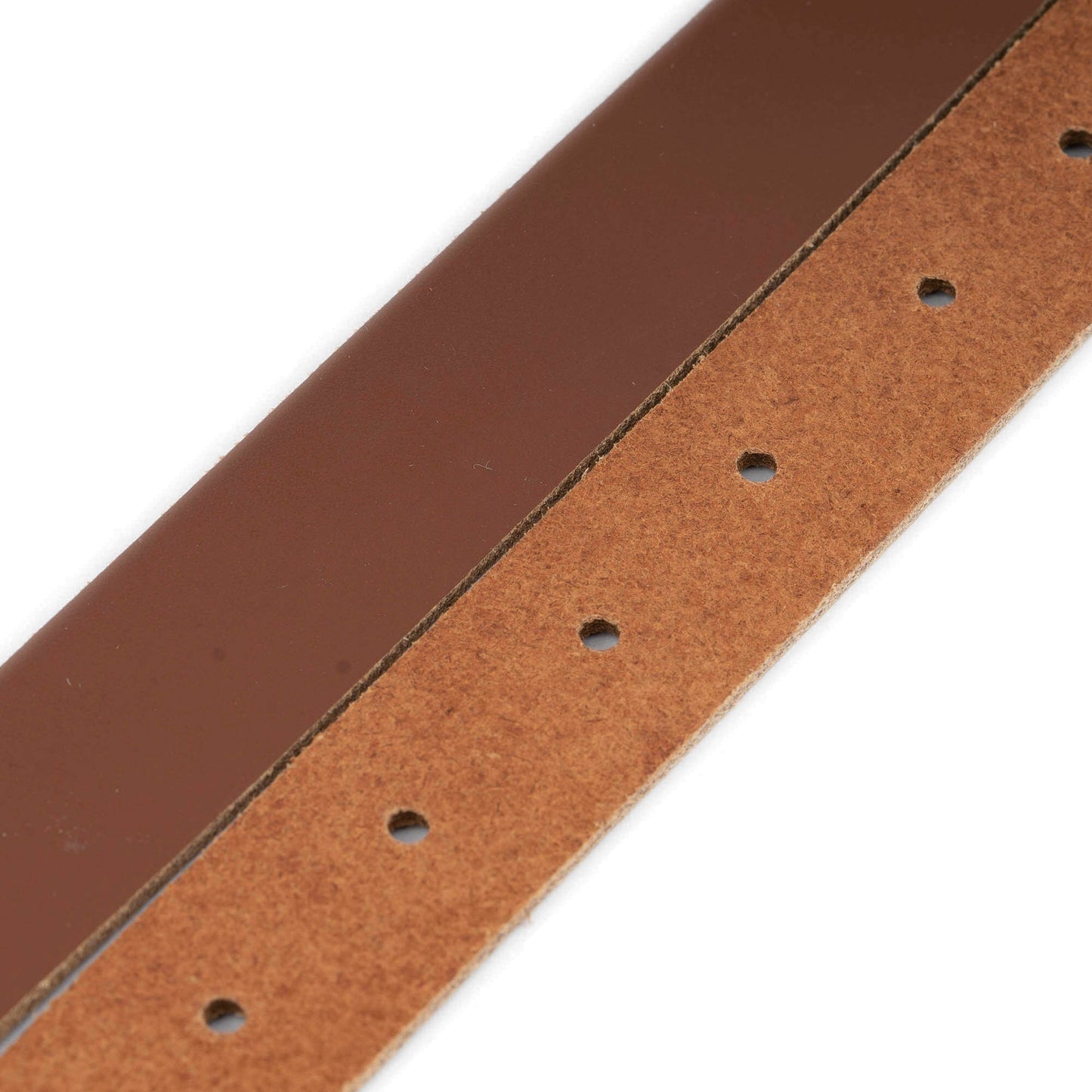 2.5 cm Brown Tan Leather Belt Strap For Versace Buckles Replacement