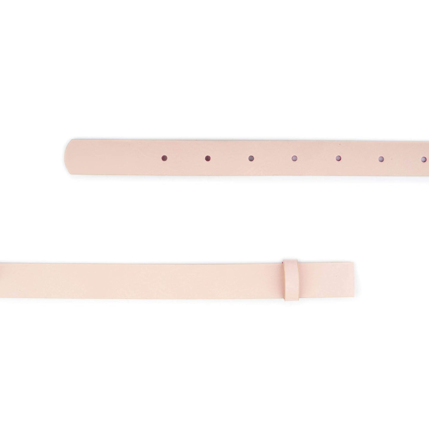2.5 cm Light Pink Leather Belt Strap For Ferragamo Buckles Womens Replacement