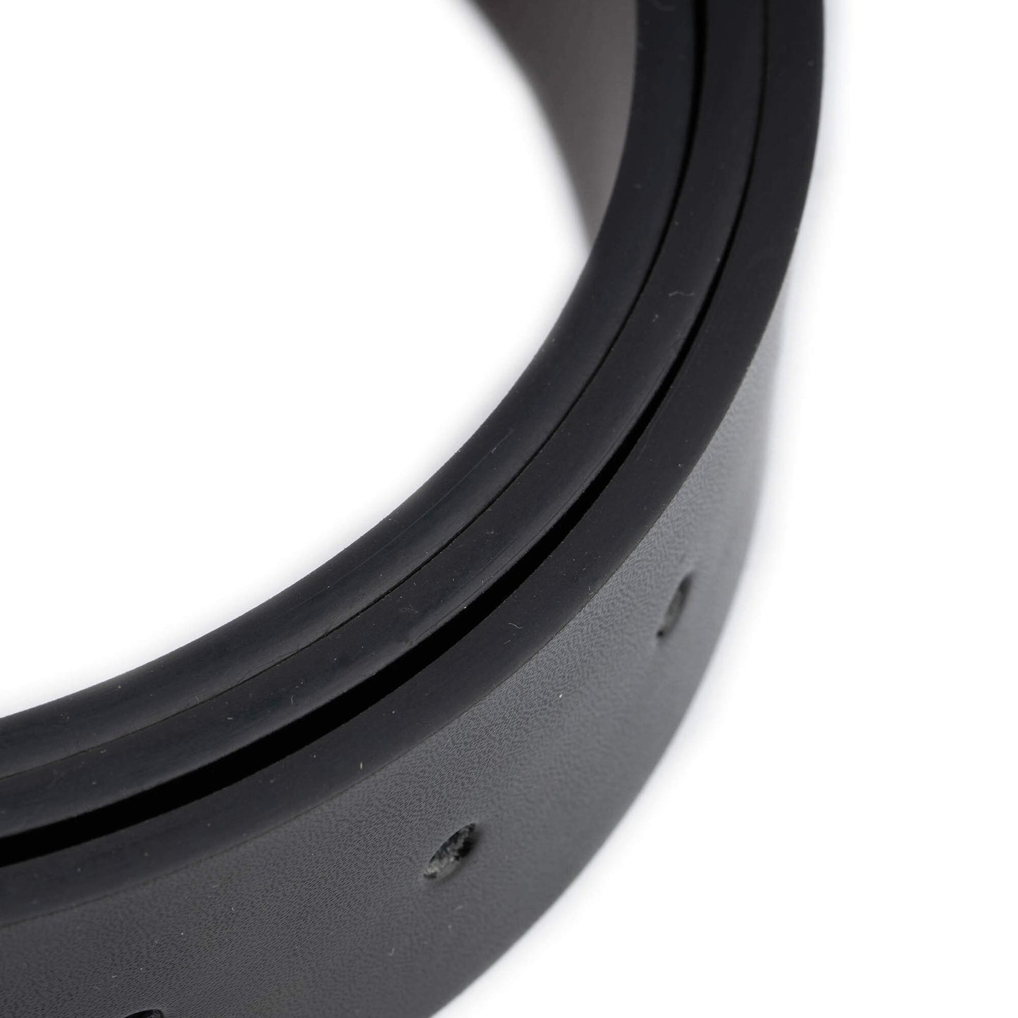3.5 cm Reversible Black Brown Mens Vegan Belt Strap For Cartier Buckles Replacement