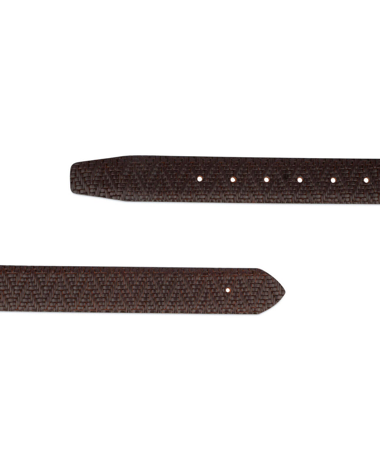 Mens Brown Belt Strap For Louis Vuitton Buckle 35mm Replacement Real Leather