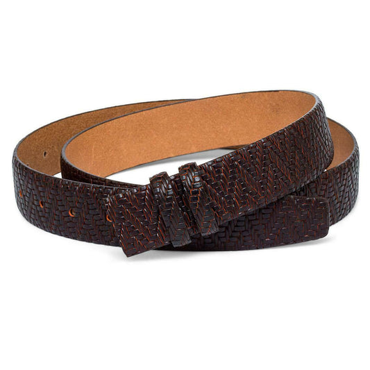 Mens Luxury Belt Strap For Ferragamo Buckles 35mm Brown Genuine Leather Premium