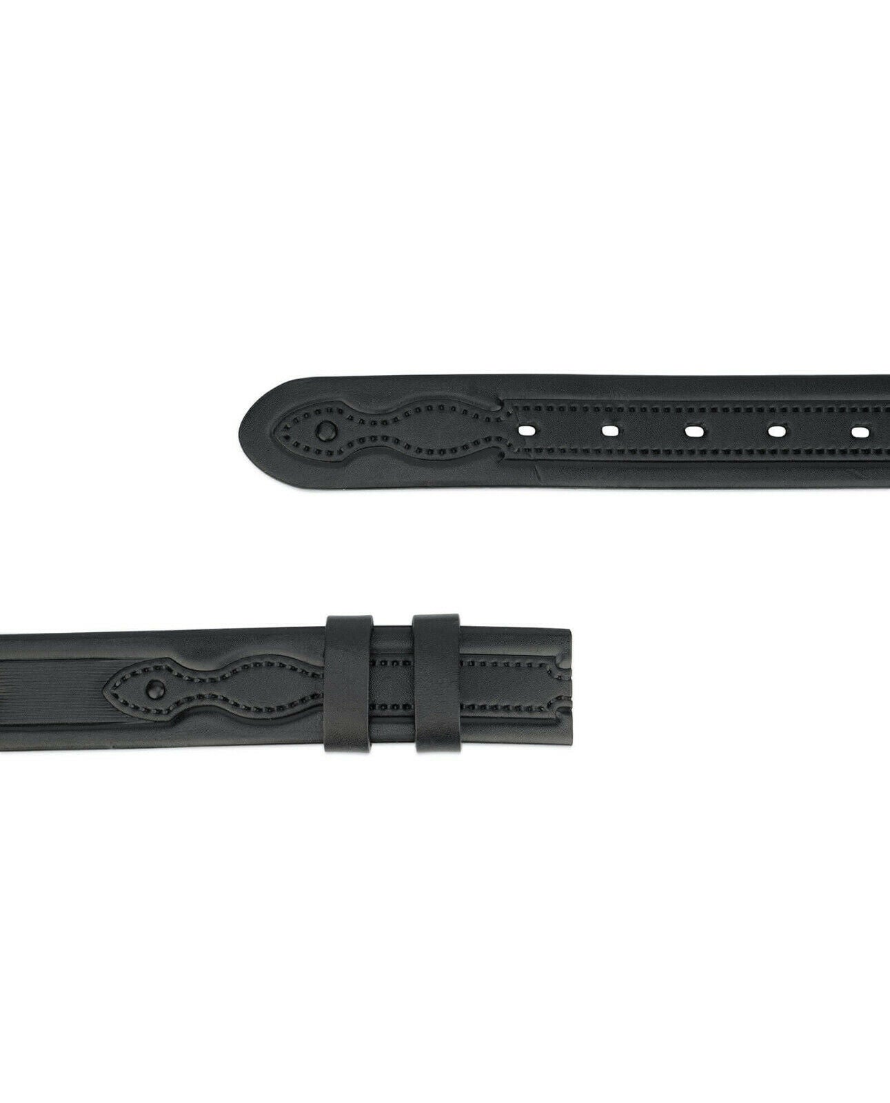 Mens Full Grain Leather Belt Strap For Dunhill Buckles Tooled Genuine 35 Mm