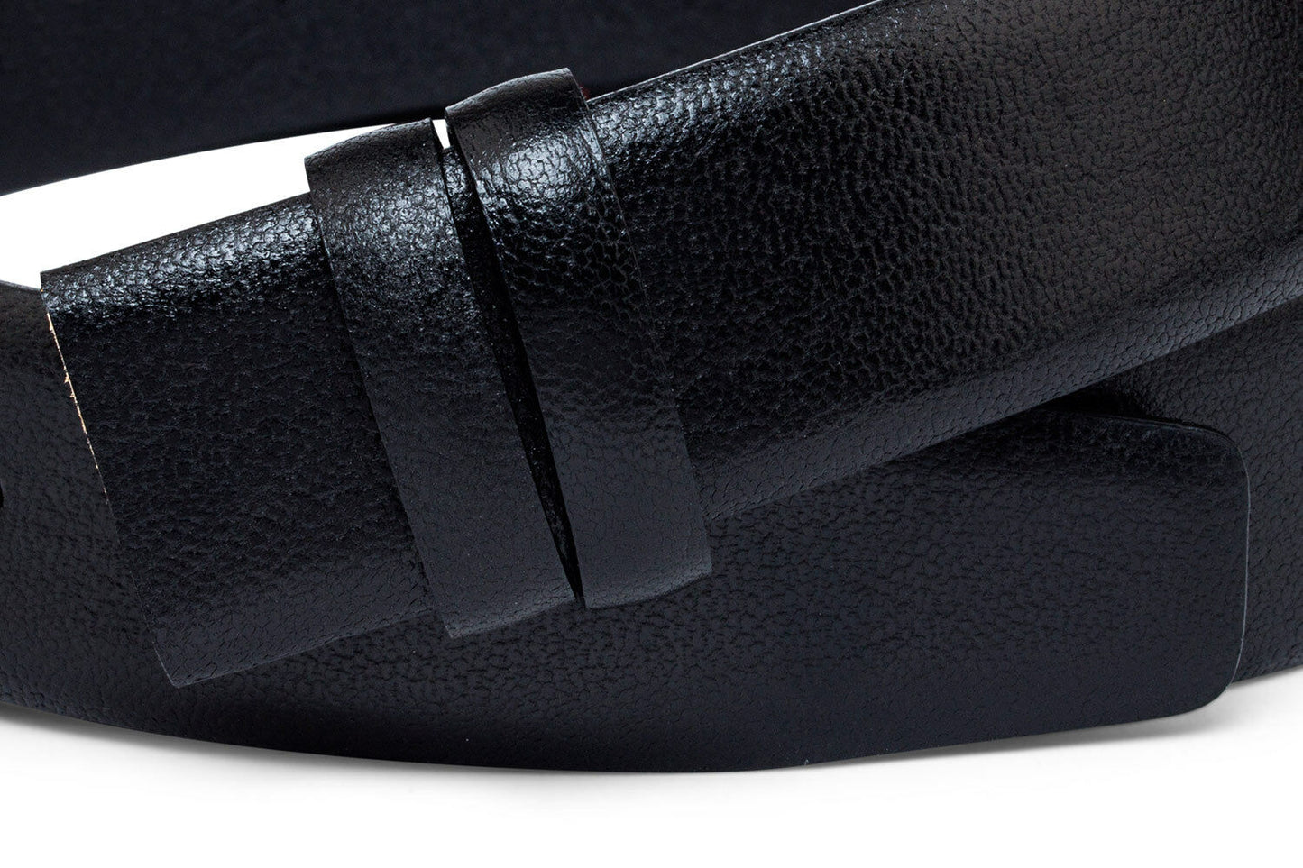 Smooth Leather Black Belt Strap Mens belts For ferragamo buckles Made in Italy