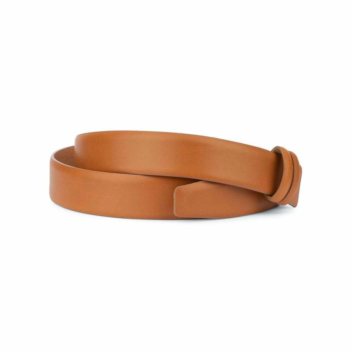 Brown Leather Belt Veg Tan Replacement For Ferragamo Buckles 35mm Mens Belts