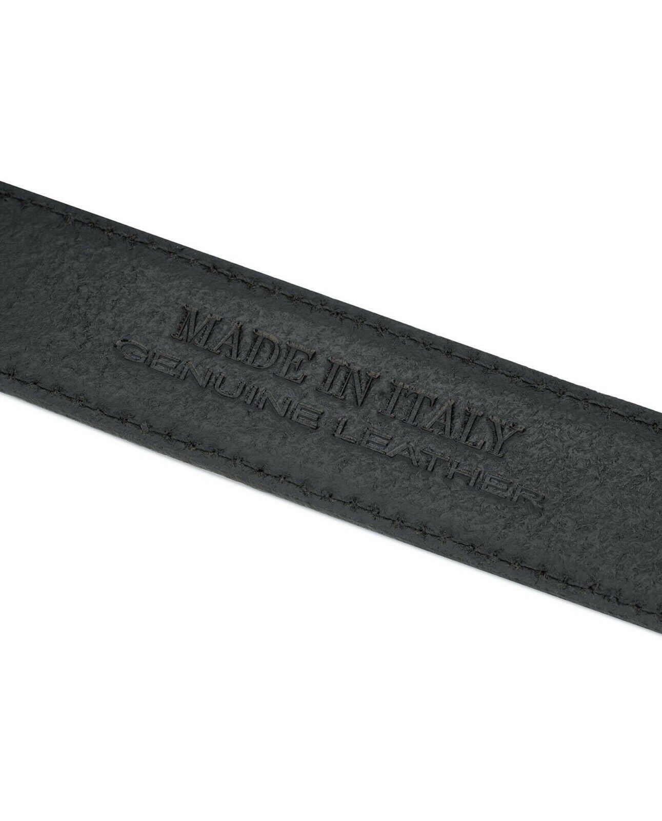 Black Leather Belt Strap For Dunhill Replacement Adjustable Genuine 35 Mm