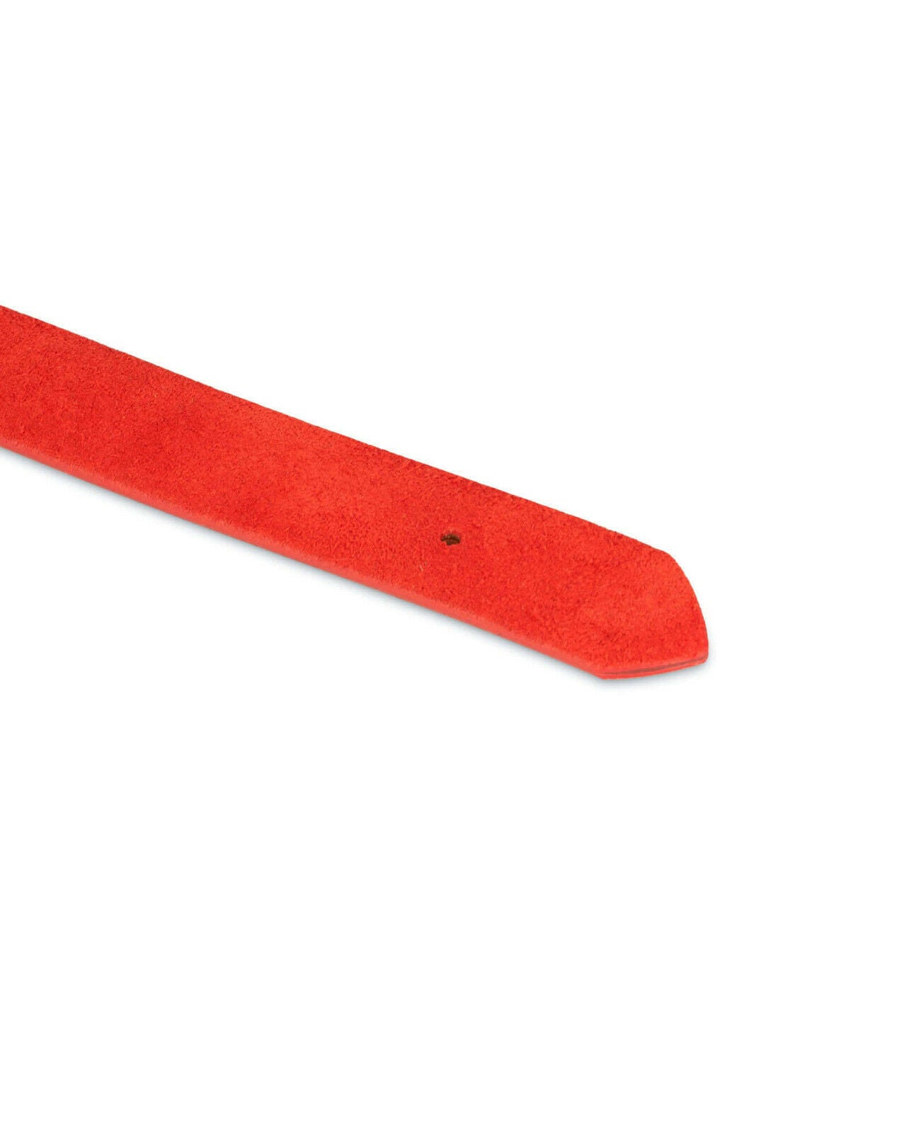 Red Suede Leather Belt Straps For Dunhill Replacement Mens Womens 1 Inch