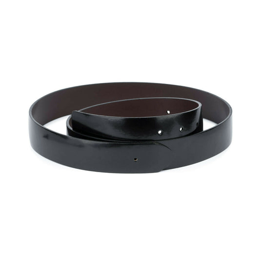 Patent Leather Belt Strap For Ferragamo Buckle Replacement 35 Mm Italian