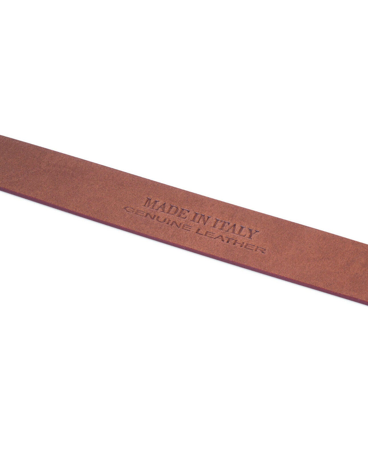 Burgundy Belt Strap Without Buckle For Ferragamo Buckle Replacement Real Leather