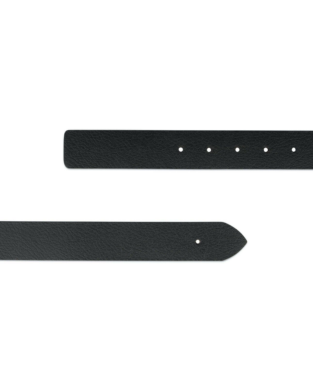 Black Leather Belt Straps For Ferragamo Buckle Replacement Belts Real Calfskin