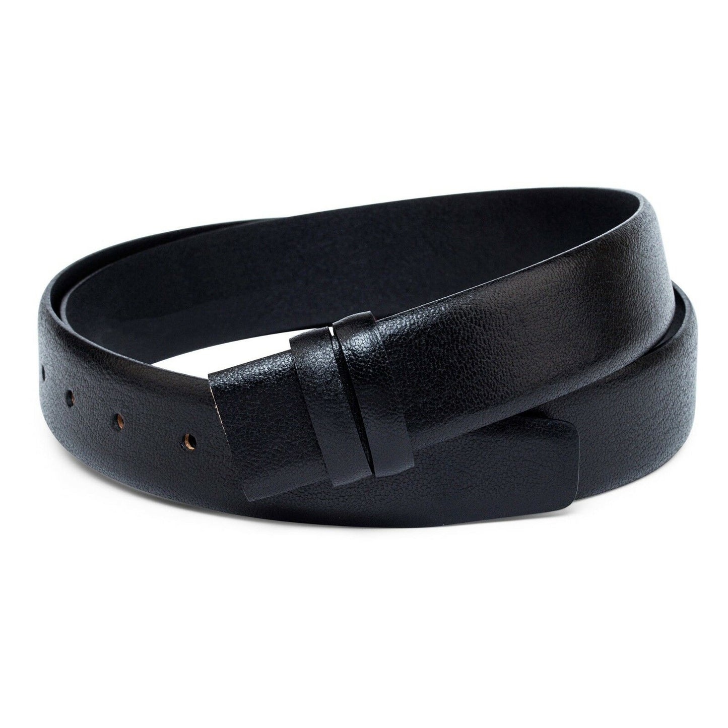 Black Leather Belt Strap Mens belts For ferragamo buckles Italy 1 3-8 inch 35 mm