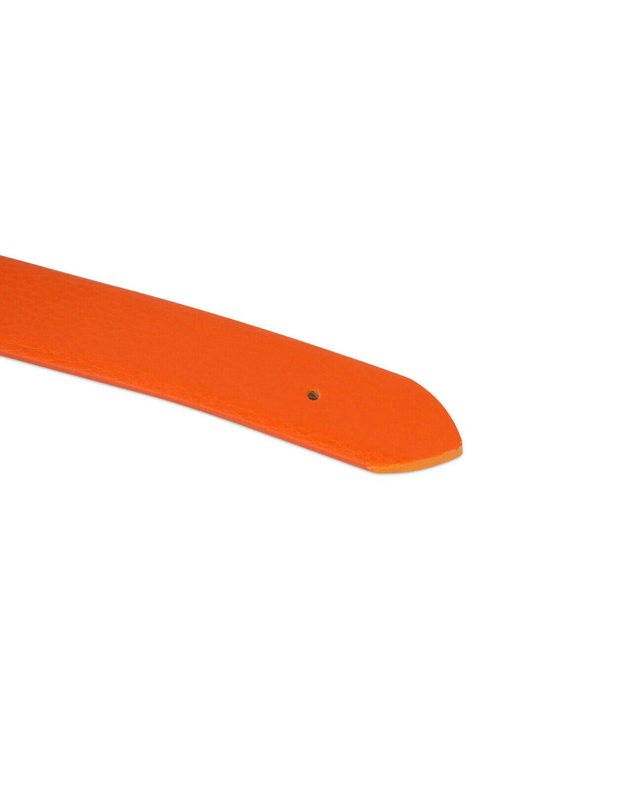 Orange Belt Leather Straps For Ferragamo Replacement Real Calfskin Womens Mens