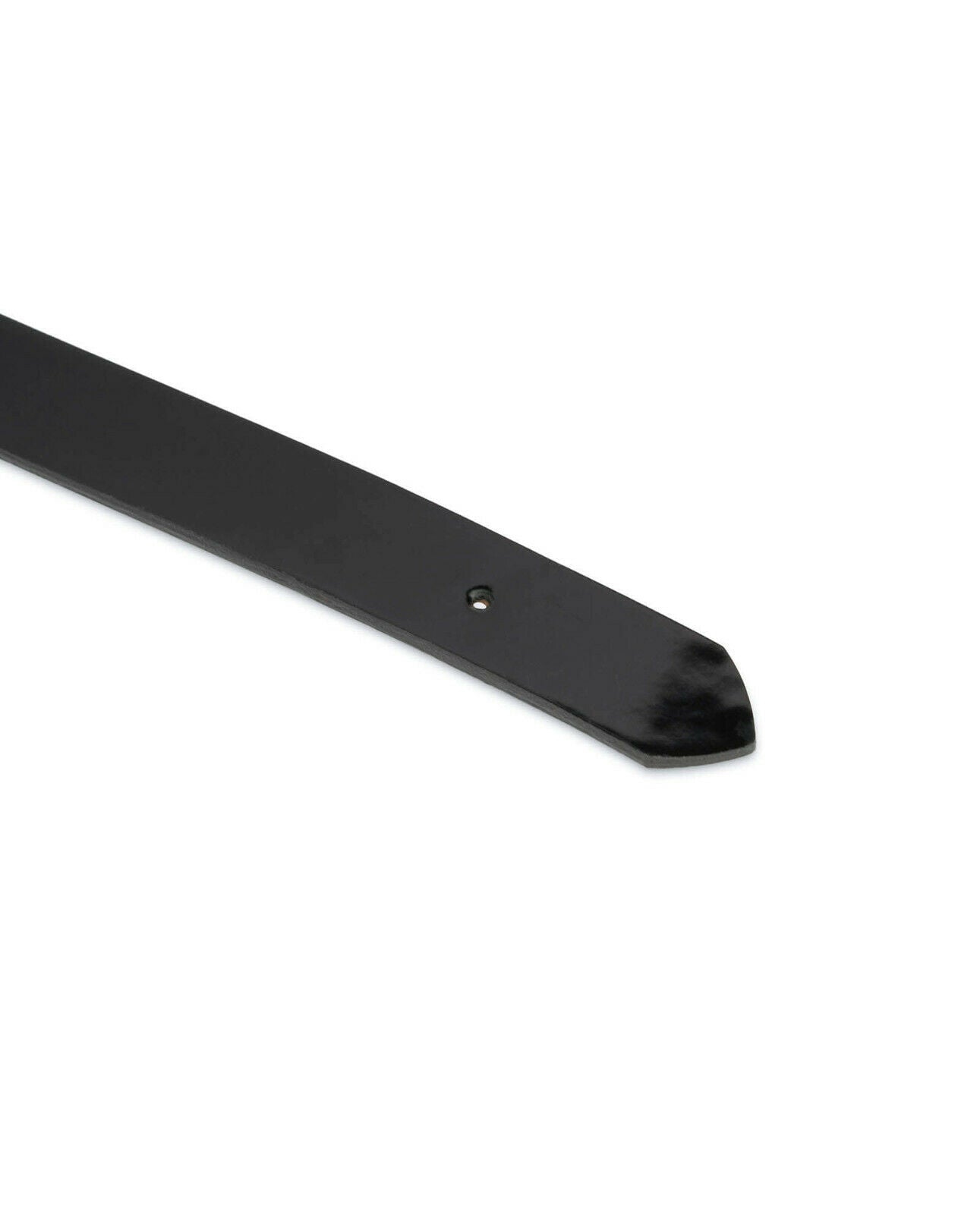 Black Patent Leather Belt Strap For Dunhill Buckle 1 Inch Real Genuine Womens