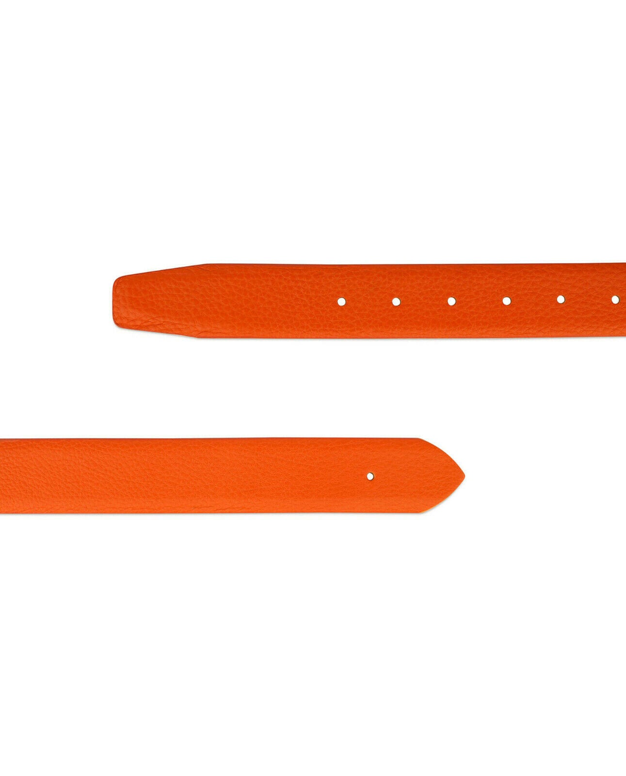 Orange Belt Leather Straps For Ferragamo Replacement Real Calfskin Womens Mens
