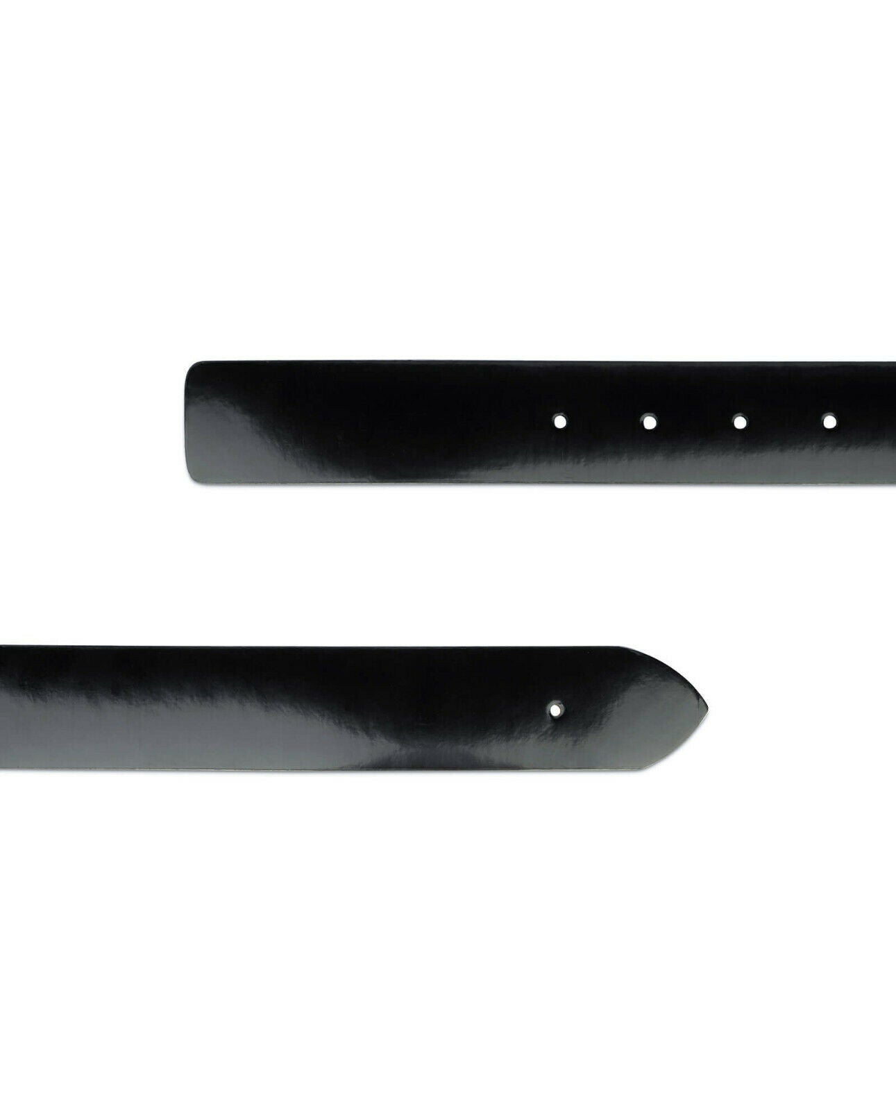 Patent Leather Belt Strap For Ferragamo Buckle Replacement 35 Mm Italian