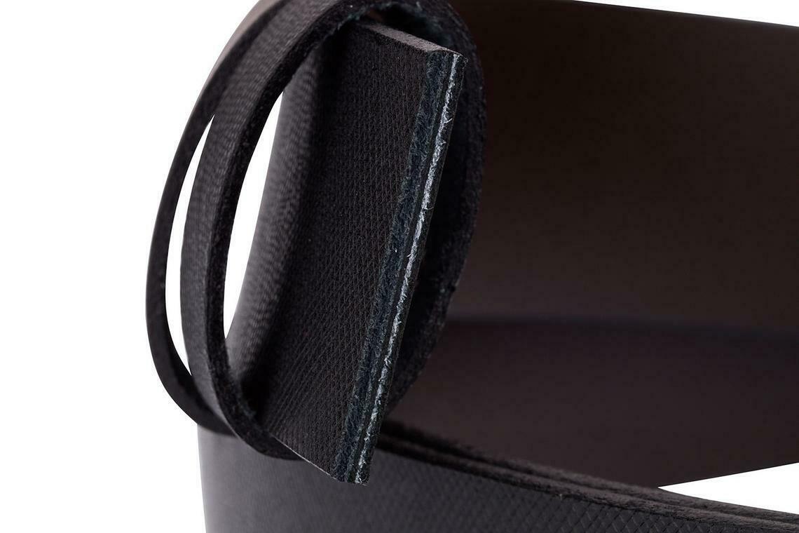 Reversible Belt Mens Strap For Cartier Black Brown Saffiano Leather 35mm