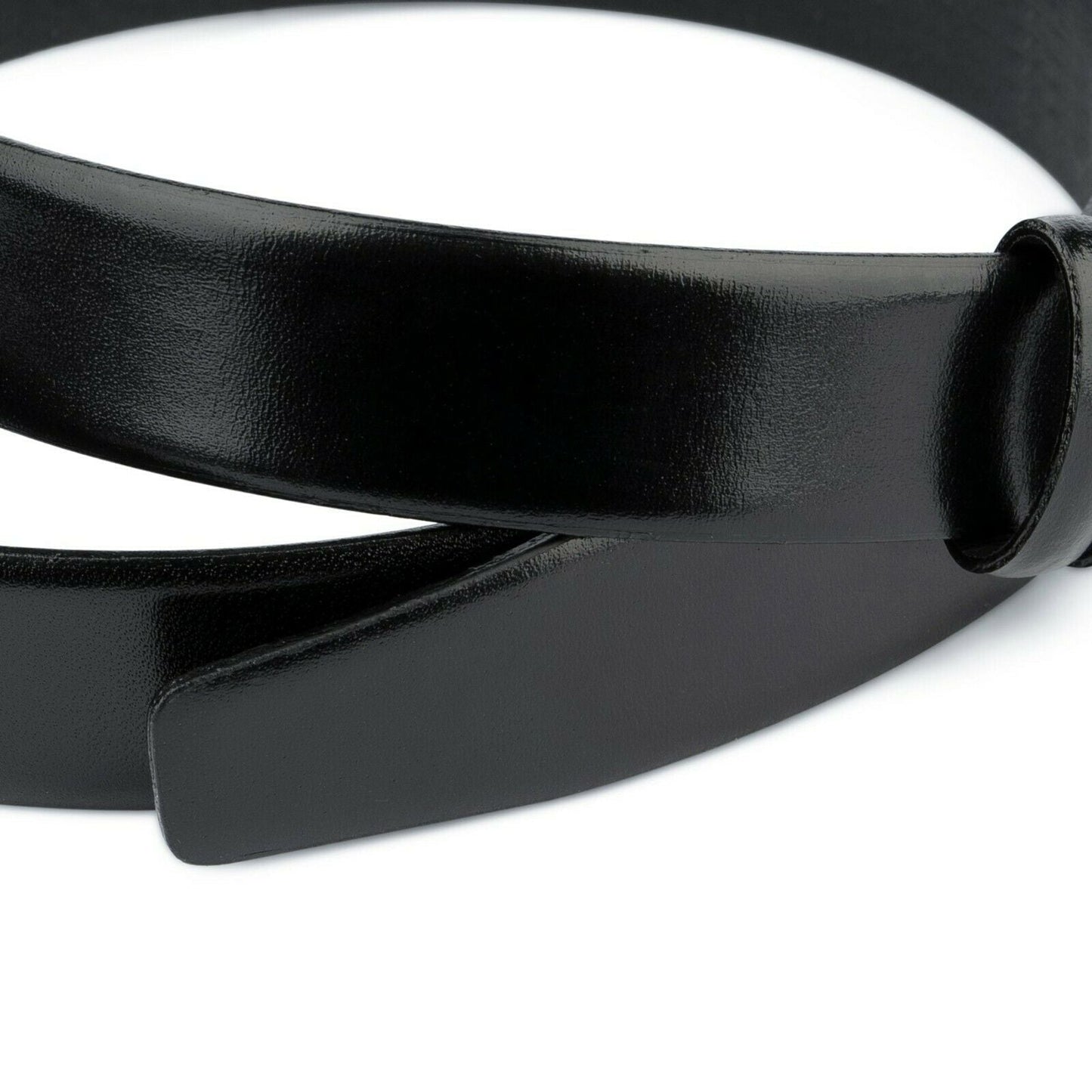 Black Leather Belt Strap Mens belts For Dunhill buckles Italy 1 1-8 inch 30 mm