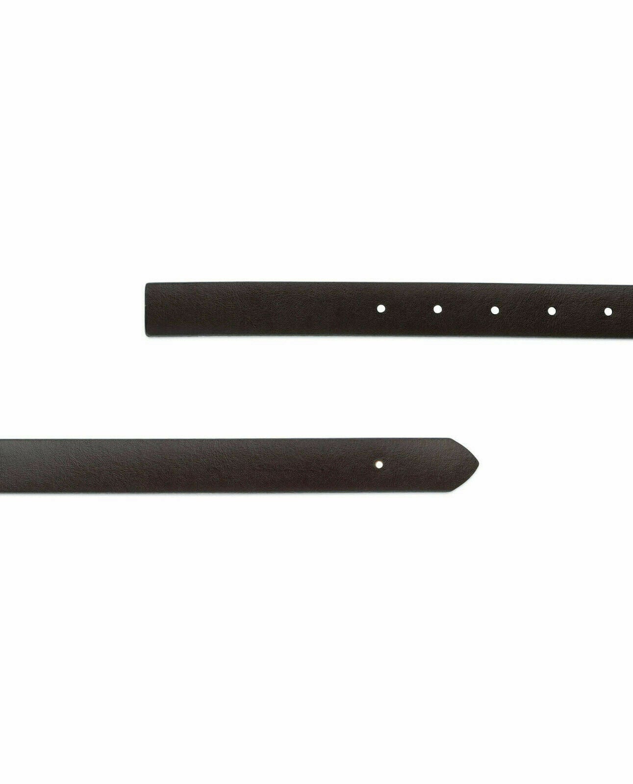 Womens Reversible Belt Strap For Ferragamo Brown Black 25mm Replacement