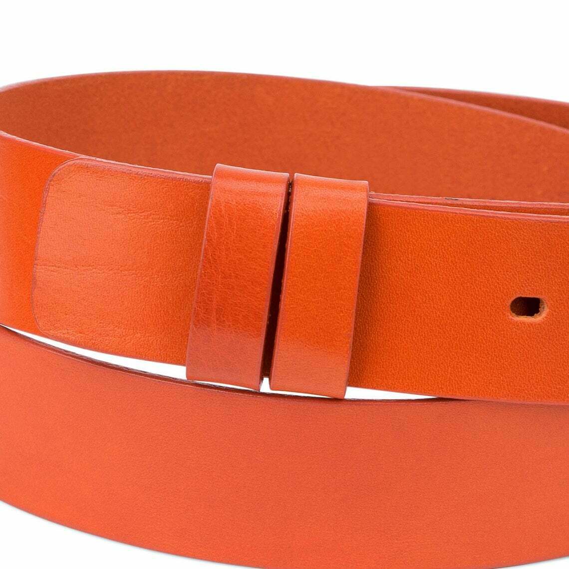 Wide Leather Belt Strap Vegetable Tanned Replacement For Montblanc Buckles 40mm