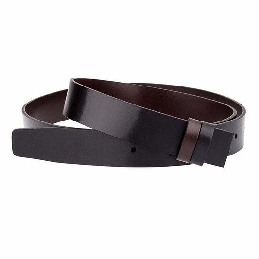 Reversible Mens Belt Strap Black Brown For Montblanc Buckle 30mm Genuine Leather