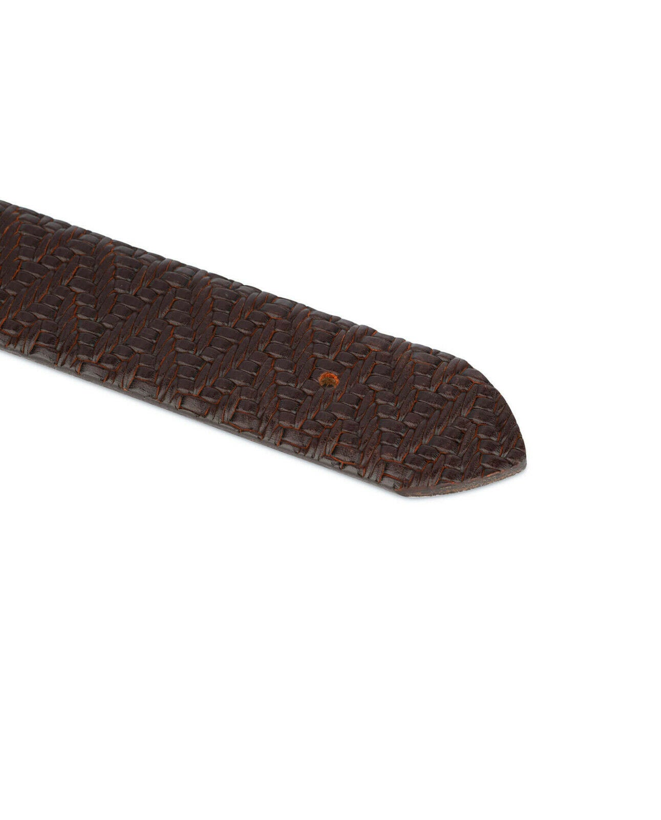 Brown Leather Belt Strap For Ferragamo Replacement Without Buckle Luxury Design