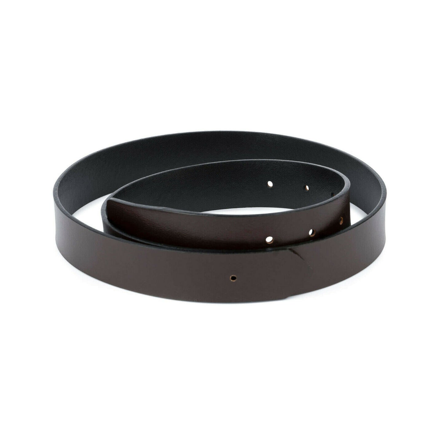 Brown Black Reversible Belt Strap For Ferragamo Buckles 35 Mm Replacement Real