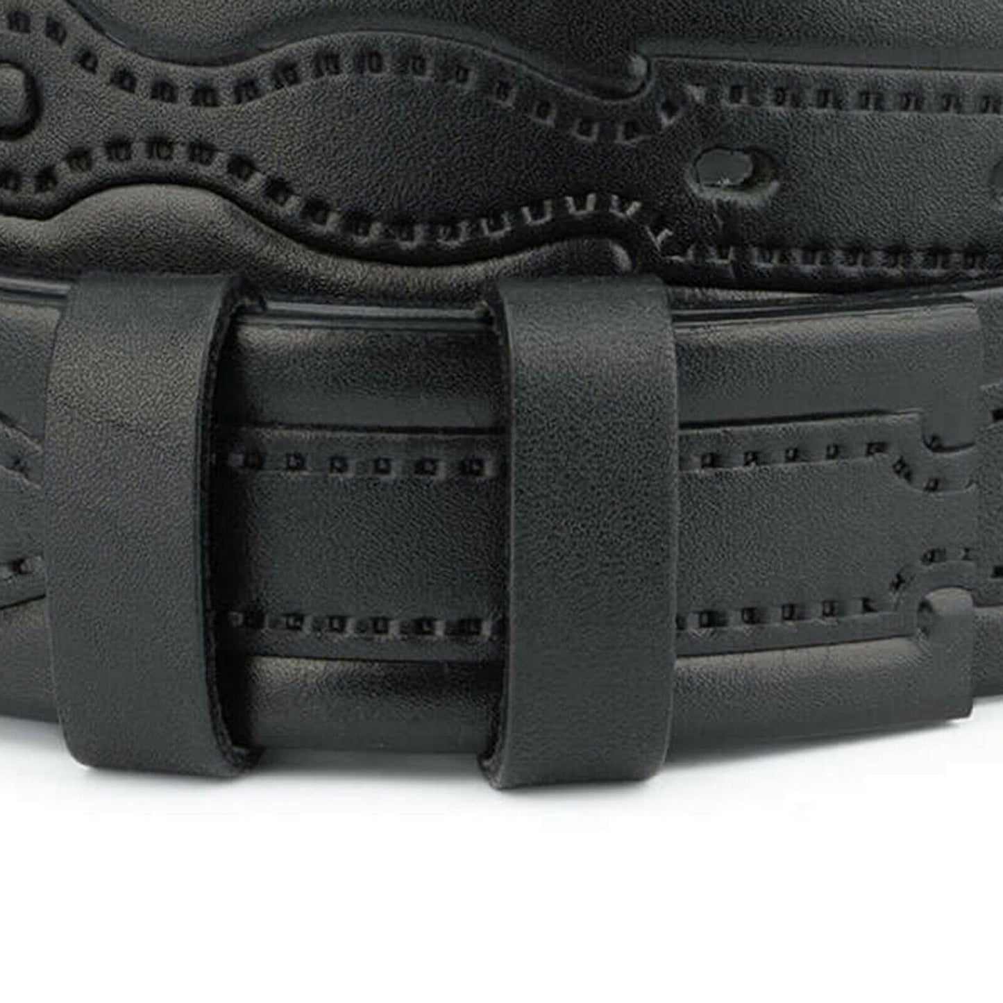 Mens Full Grain Leather Belt Strap For Ferragamo Buckles Tooled Genuine 35 Mm