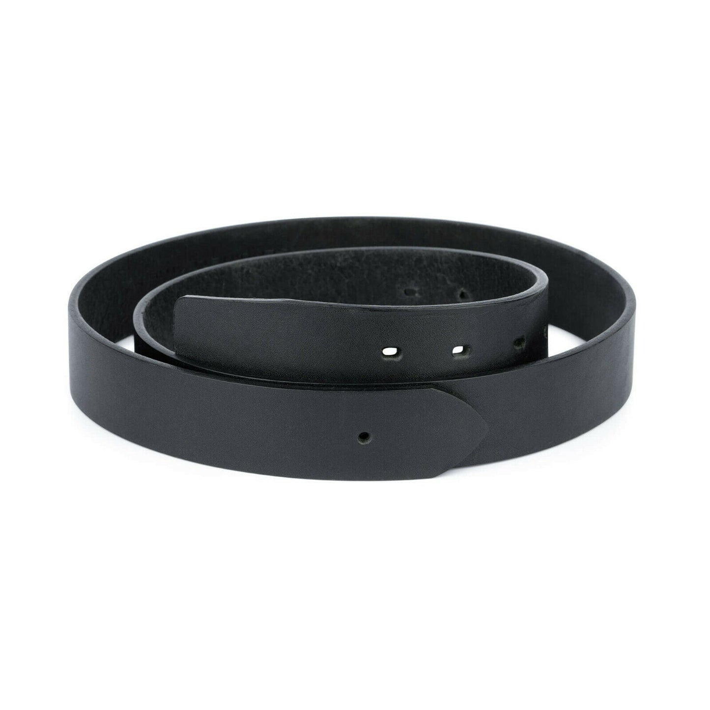 Black Mens Belt Strap For Dior Buckles 35 Mm Full Grain Leather Italy 35 Mm