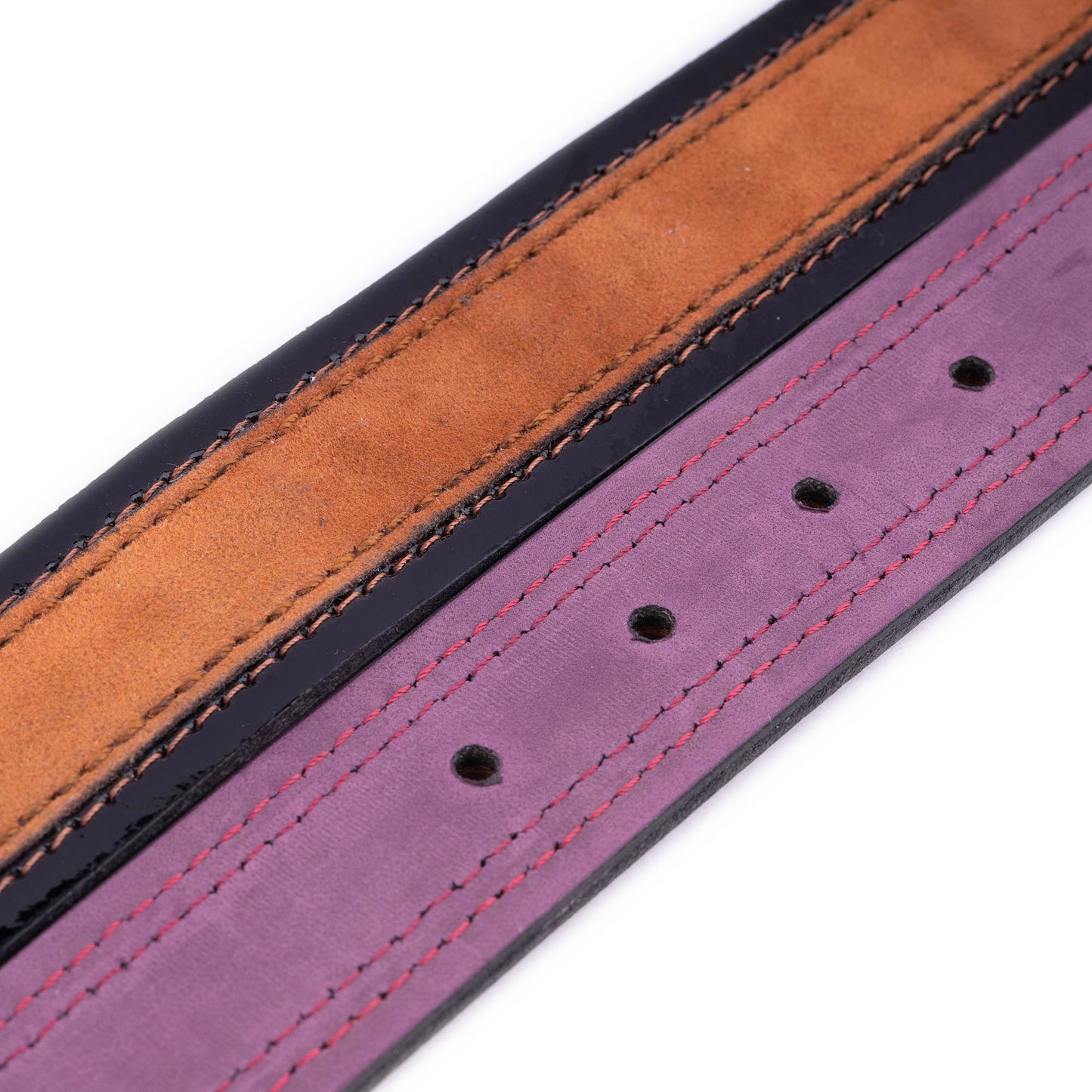 Beige Suede 3.5 cm Luxury Leather Belt Strap For Dunhill Buckles Black Patent