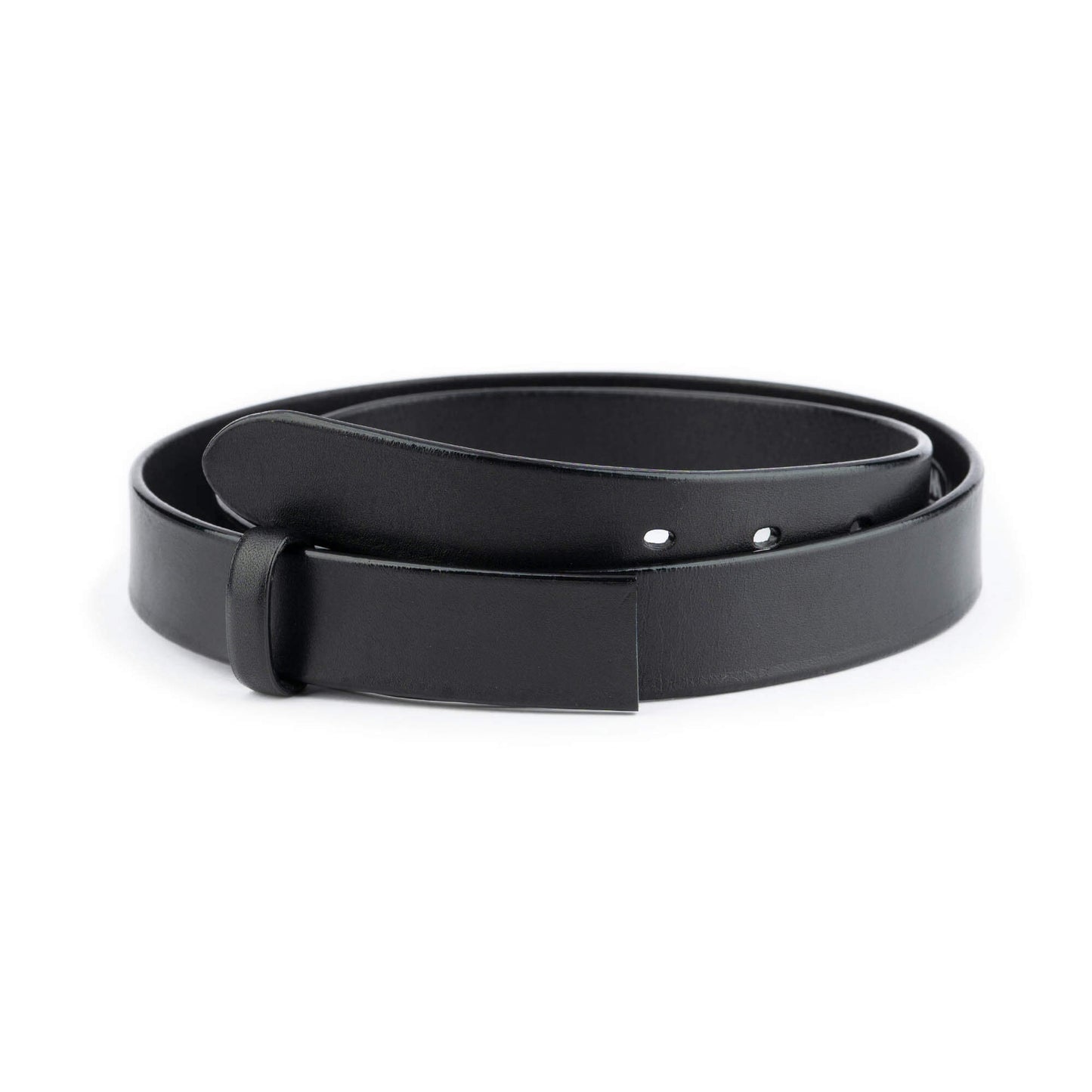 Mens 3.0 cm Black Oiled Leather Belt Strap For Ferragamo Buckles Replacement