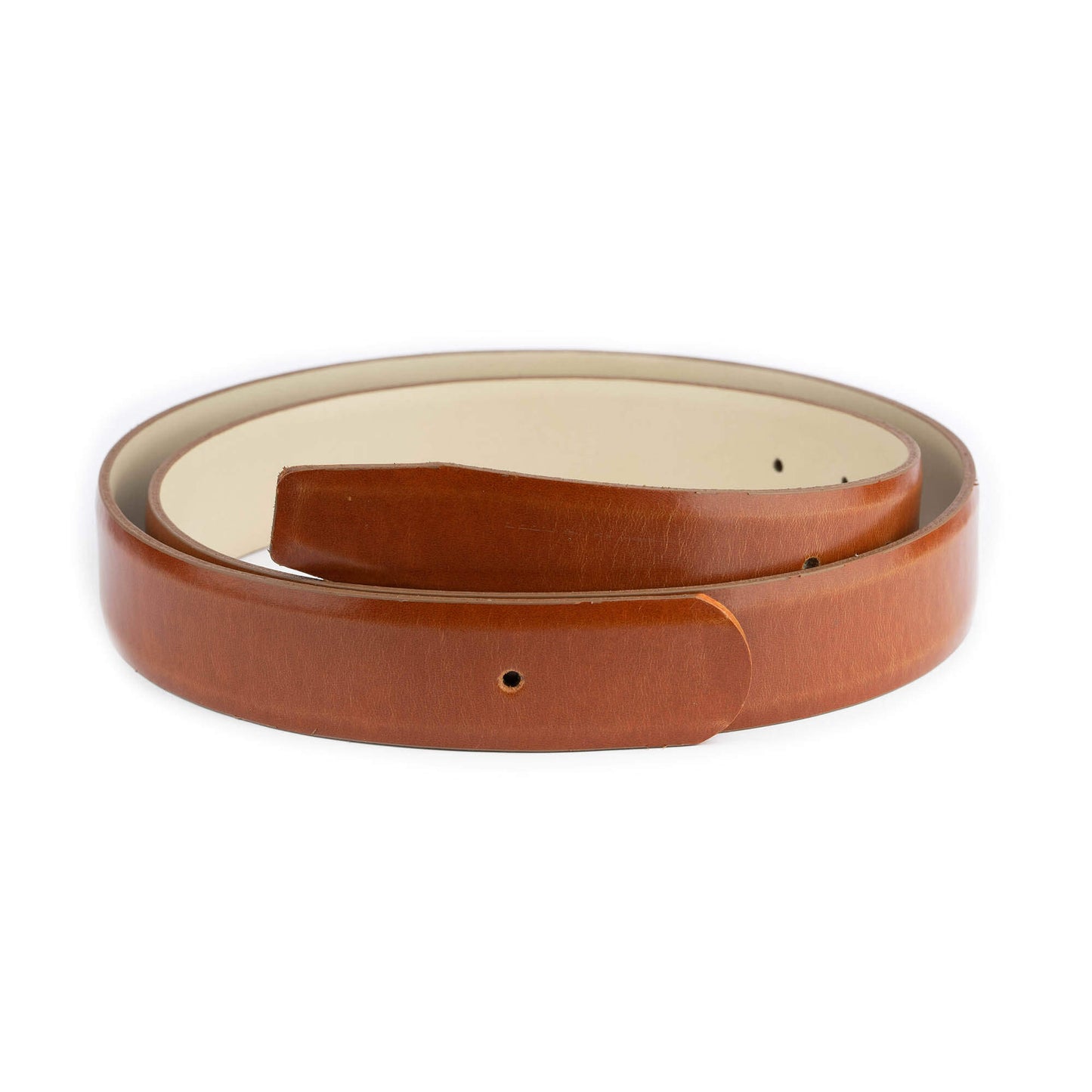 Mens 3.5 cm Beige Leather Belt Strap For Cartier Buckles Replacement Top Quality Reversible