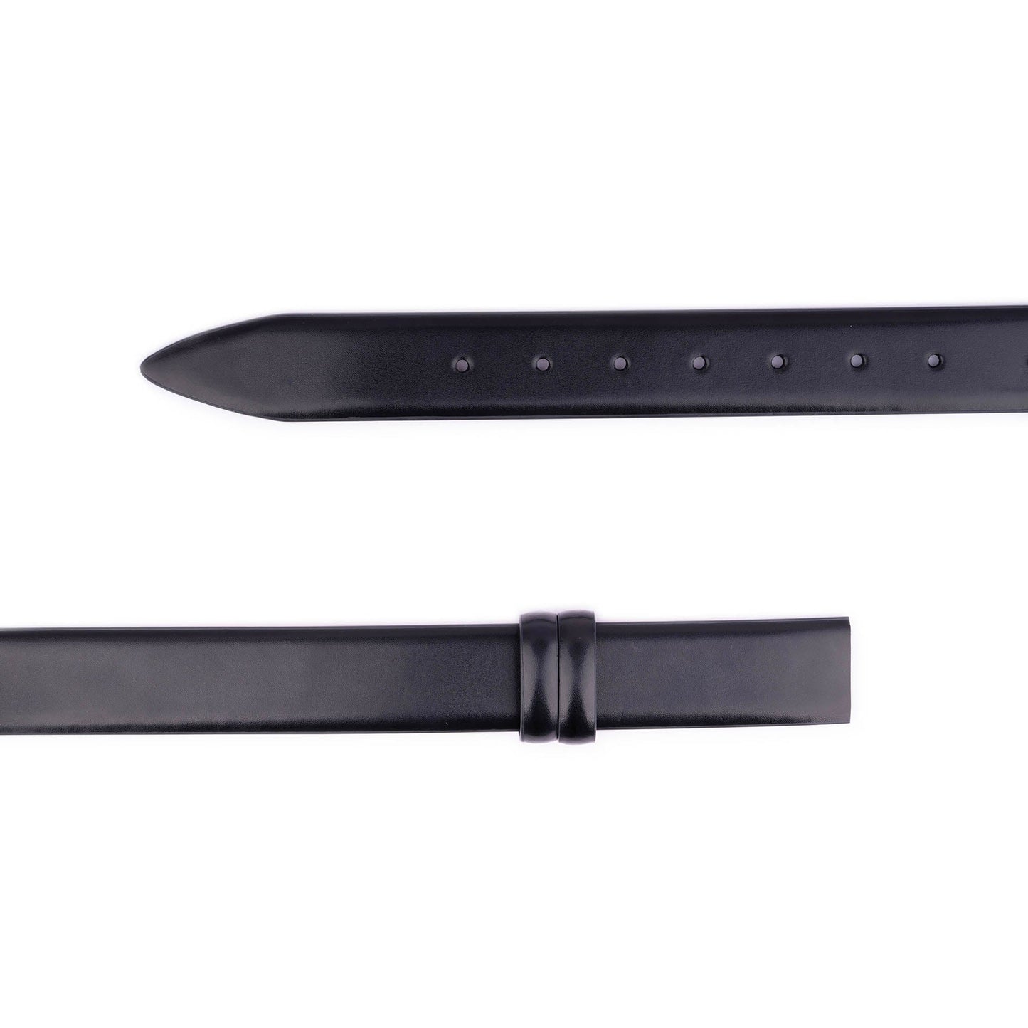 Mens 3.5 cm Black Vegan Leather Belt Strap For Versace Buckles Replacement