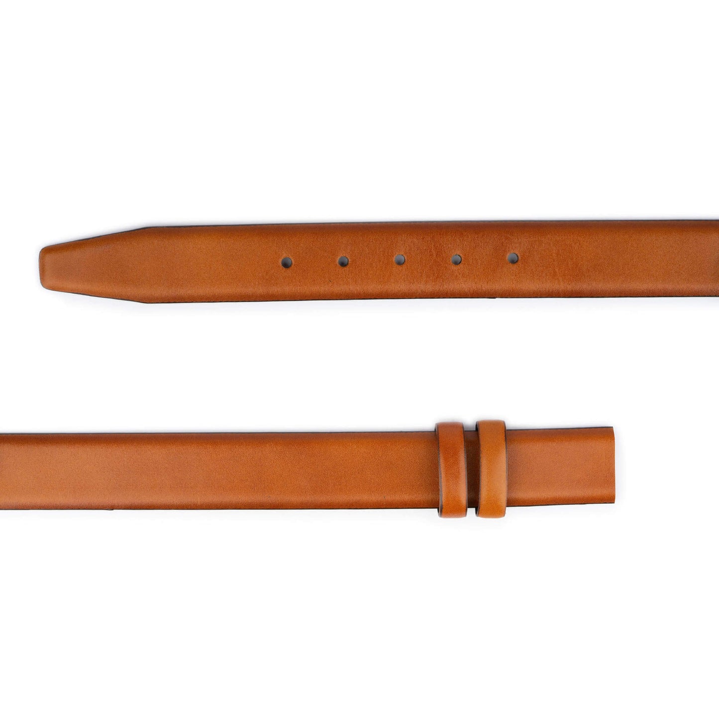 Mens 3.5 cm Light Brown Leather Belt Strap For Dunhill Buckles Replacement High Quality