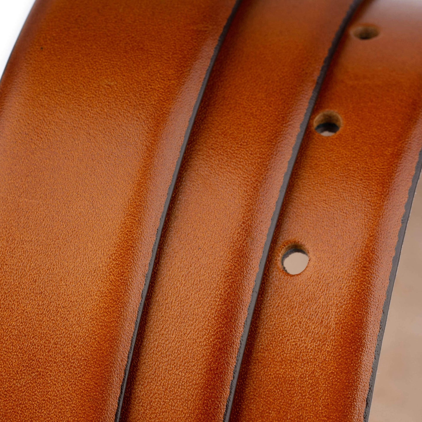 Mens 3.5 cm Light Brown Tan Leather Belt Strap For Dunhill Buckles Replacement Top Quality
