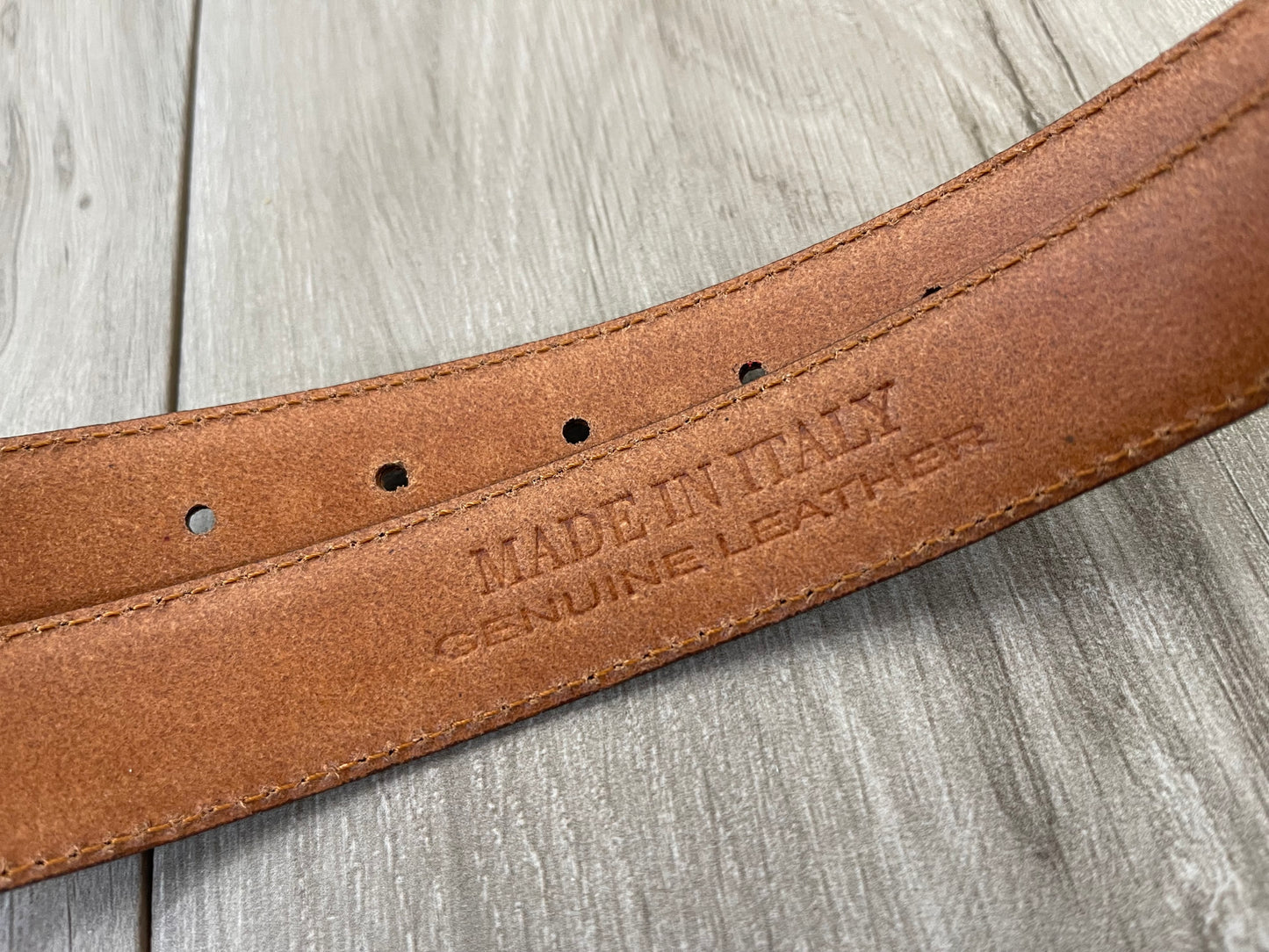 Mens Brown Leather Belt Strap Replacement For Dunhill 1 1-8 inch Dress Belts 30 mm