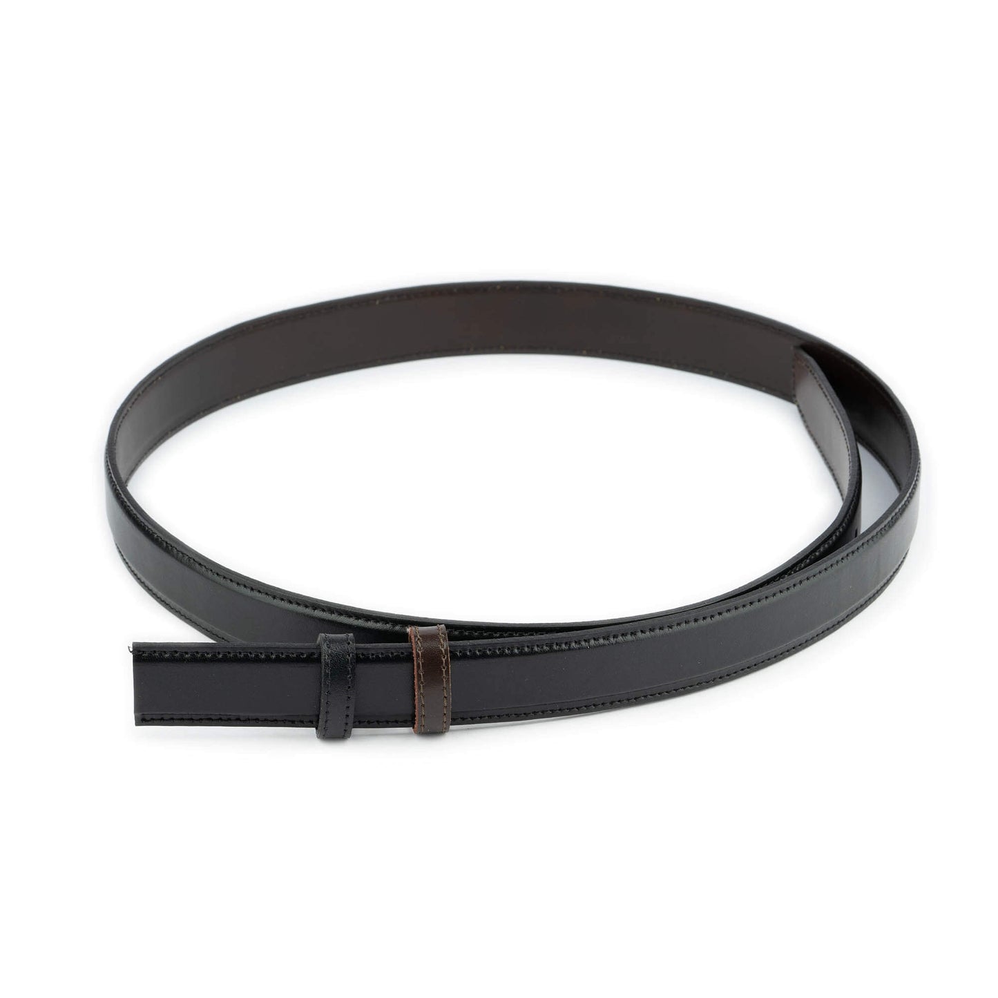 Mens Reversible Black Brown Belt Strap Replacement For Dunhill Buckles 30 mm